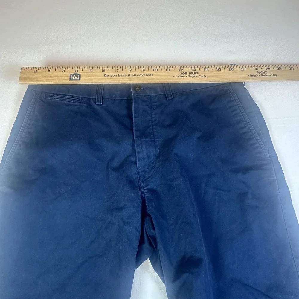 Polo‎ Ralph Lauren Mens Shorts 34 X 10 Stretch Classic Fit Navy Blue Preppy